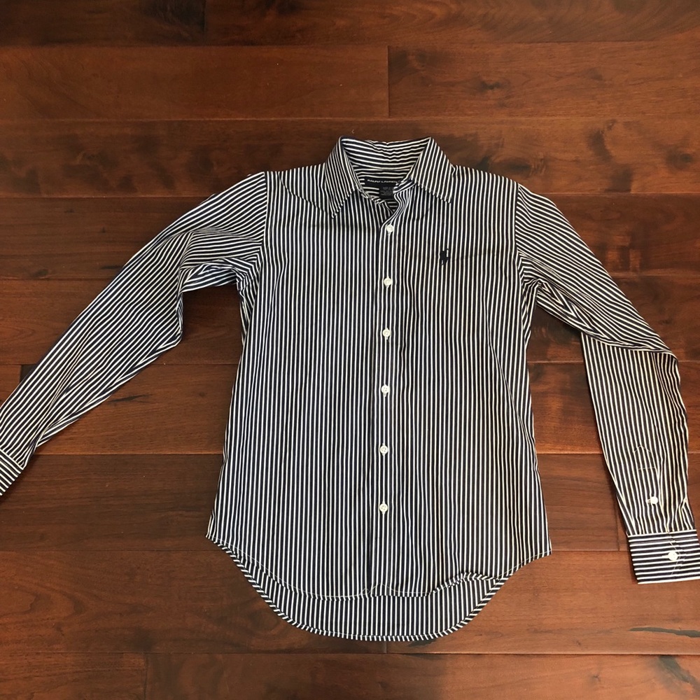 NWT Ralph Lauren Striped Button Down sz. 2